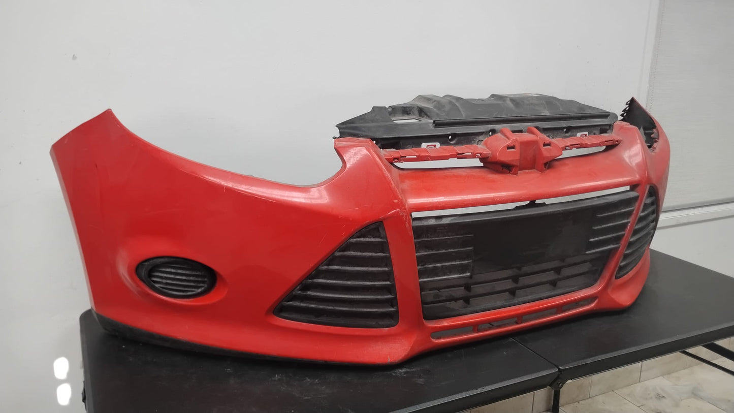FORD FOCUS 2012-2013 Front bumper cover Sedan; prime