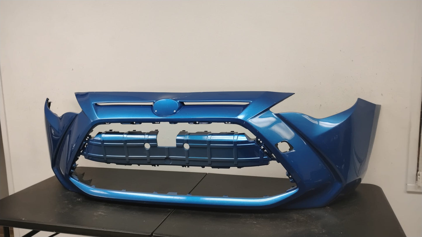 TOYOTA YARIS iA 2016-2020 Front bumper cover R-DOT; Sedan; prime