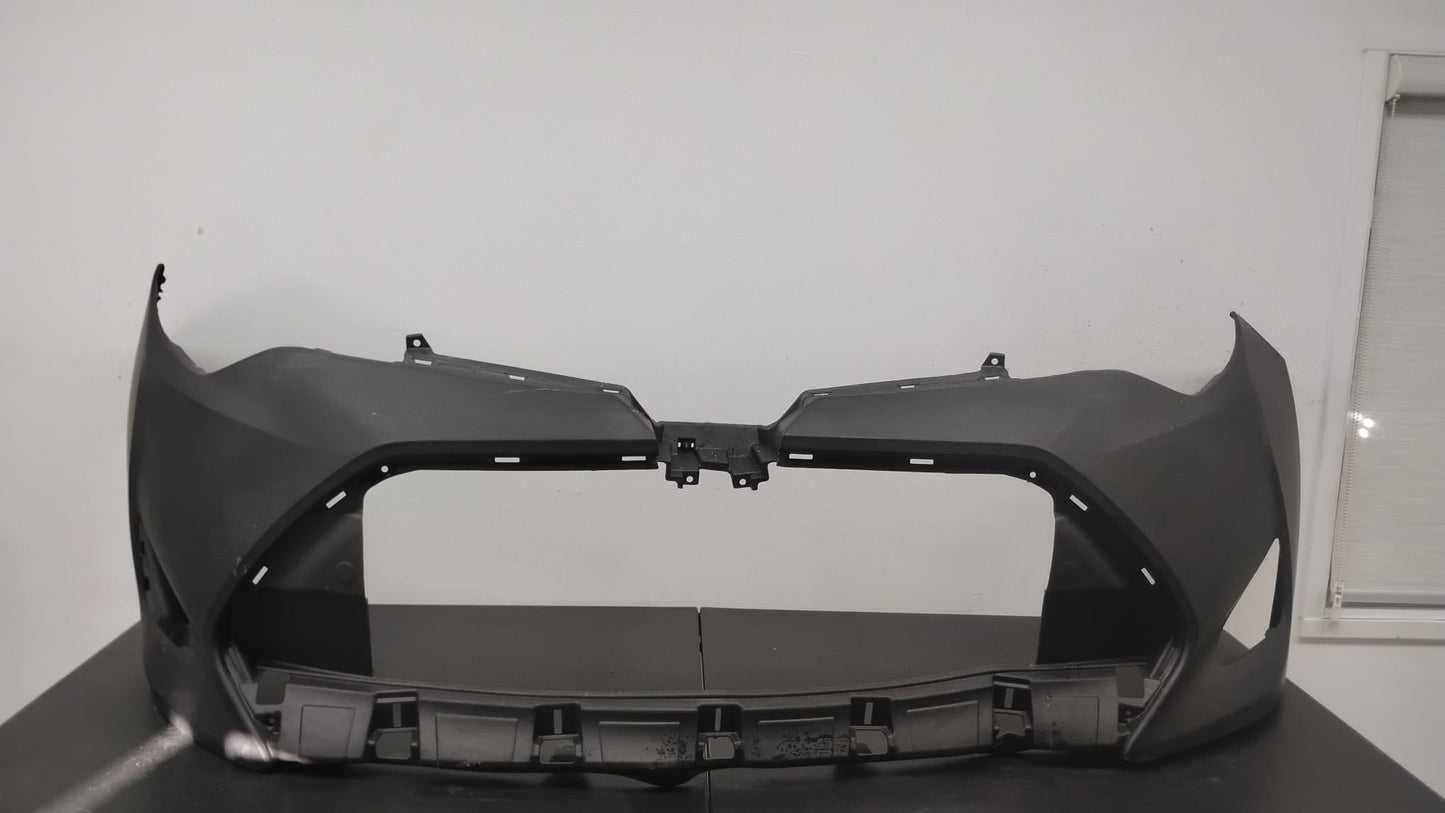 TOYOTA COROLLA 2017 2019 Front bumper cover CE|L|LE|LE ECO|XLE; w/o Sport; prime