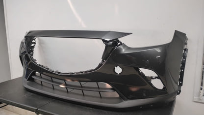 MAZDA CX-3 2019-2021 Front bumper DARK GREY COLOR cover w/Chrome Mldg; prime