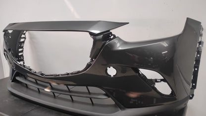 MAZDA CX-3 2019-2021 Front bumper DARK GREY COLOR cover w/Chrome Mldg; prime