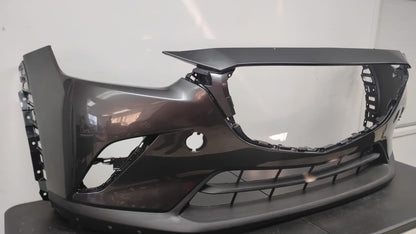 MAZDA CX-3 2019-2021 Front bumper DARK GREY COLOR cover w/Chrome Mldg; prime