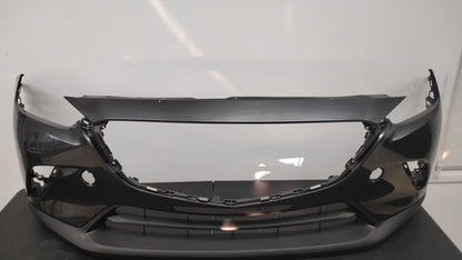 MAZDA CX-3 2019-2021 Front bumper DARK GREY COLOR cover w/Chrome Mldg; prime