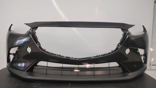 MAZDA CX-3 2019-2021 Front bumper DARK GREY COLOR cover w/Chrome Mldg; prime