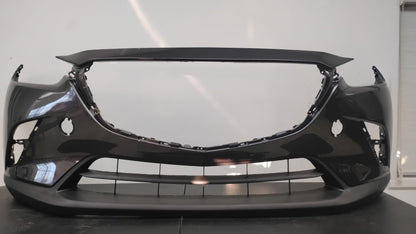 MAZDA CX-3 2019-2021 Front bumper DARK GREY COLOR cover w/Chrome Mldg; prime
