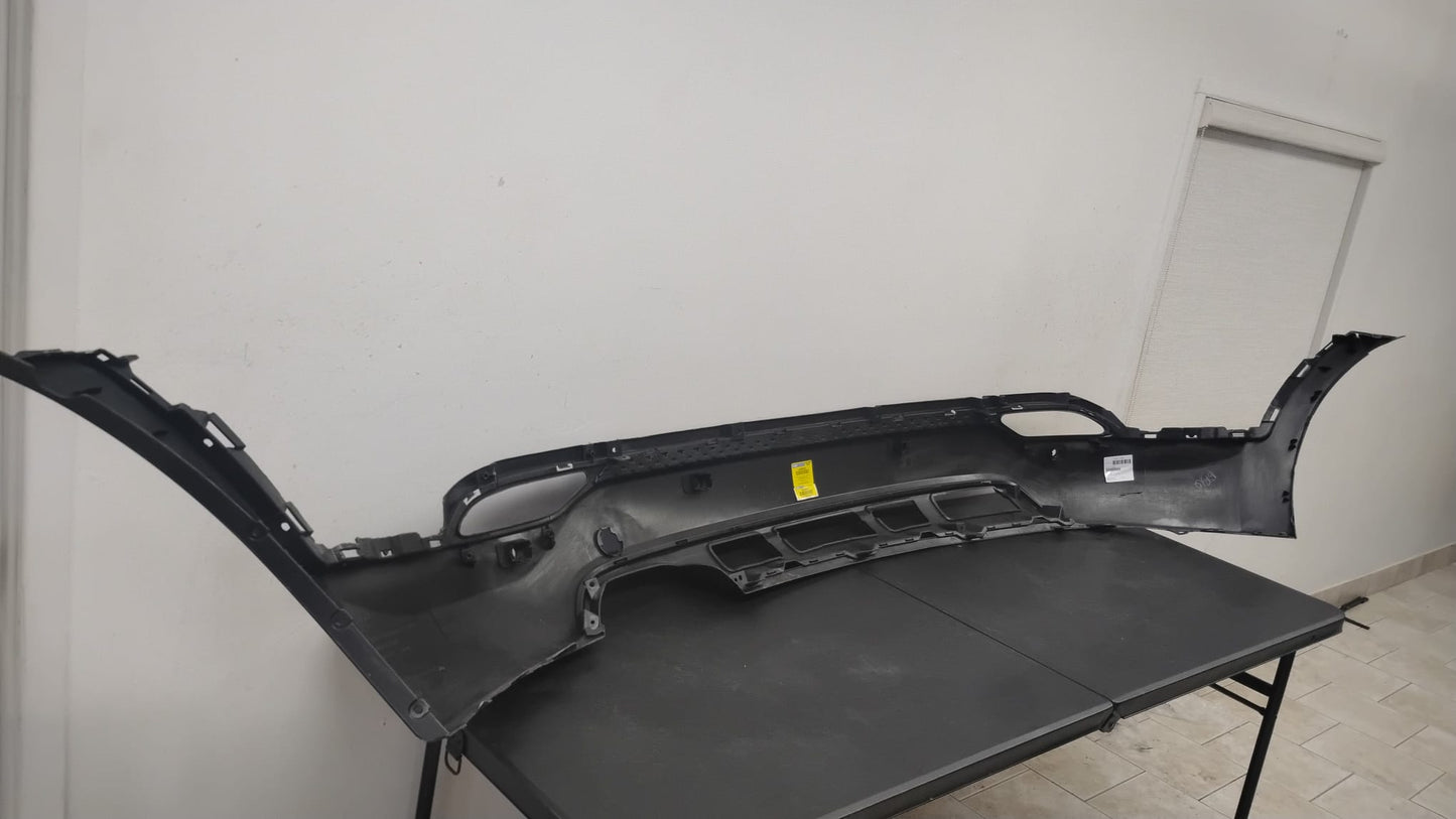 HYUNDAI SANTA FE SPORT 2013-2016 Rear bumper cover lower w/Park Assist Sensors; w/o Blind Spot Detection