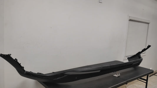 HYUNDAI SANTA FE 2021-2022 Rear bumper cover lower PREFERRED|URBAN; w/o Parking Sensors; w/Chrome Skid Plate; prime