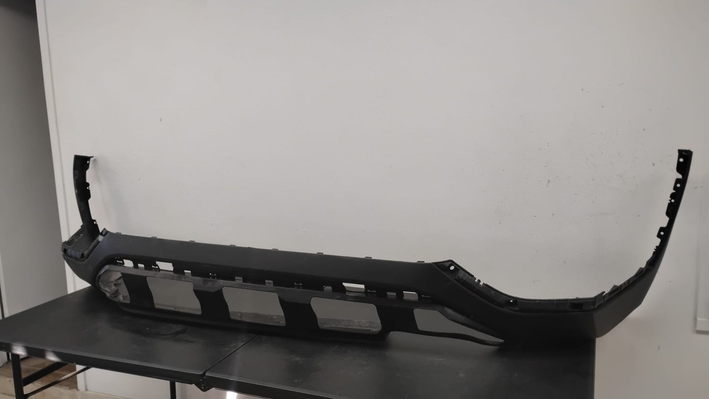 HYUNDAI SANTA FE 2019-2020 Rear bumper cover lower w/o Parking Sensors; Textured