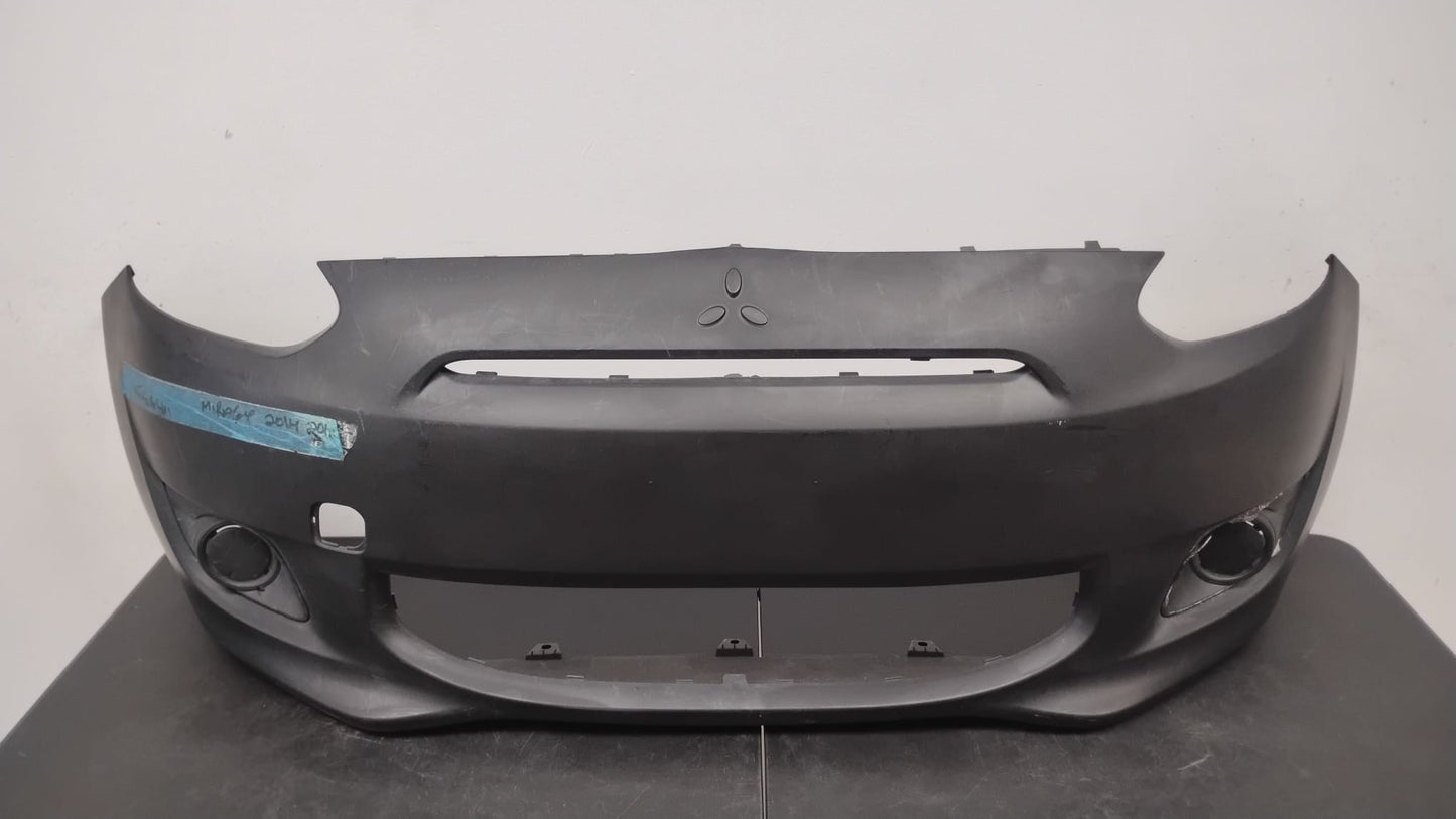 MITSUBISHI MIRAGE 2014 2015 Front bumper cover w/o Fog Lamps; prime