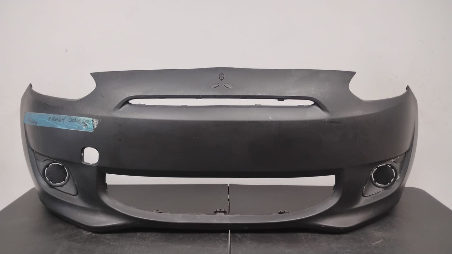 MITSUBISHI MIRAGE 2014 2015 Front bumper cover w/o Fog Lamps; prime