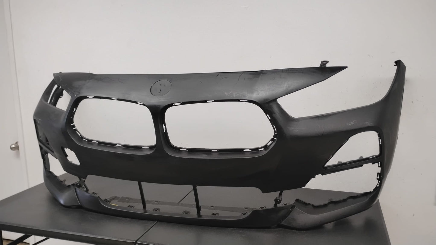 BMW X2 2018-2021 Front bumper cover F39; w/o M Sport X; w/o Headlamp Washer; w/o Park Distance Control; prime