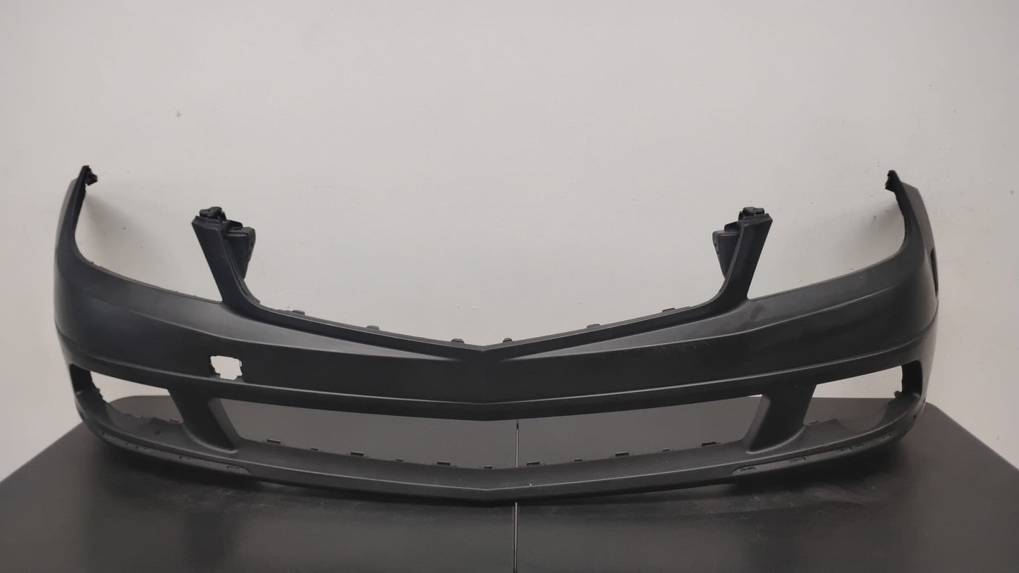 MERCEDEZ BENZ C230 2008 2011 Front bumper cover W204; w/o AMG Styling Pkg; w/o H/Lamp Washers; w/o Parktronic; prime