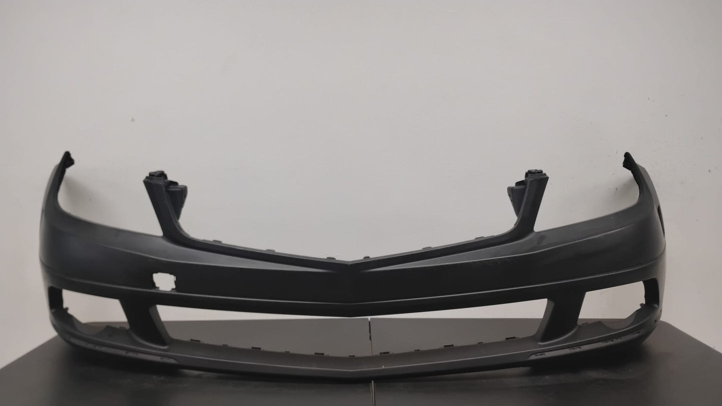 MERCEDEZ BENZ C230 2008 2011 Front bumper cover W204; w/o AMG Styling Pkg; w/o H/Lamp Washers; w/o Parktronic; prime