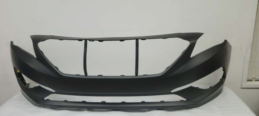 HYUNDAI SONATA 2015-2017 Front bumper cover 2.4L; Std Type; w/o Park Assist; prime SE/LIMITED