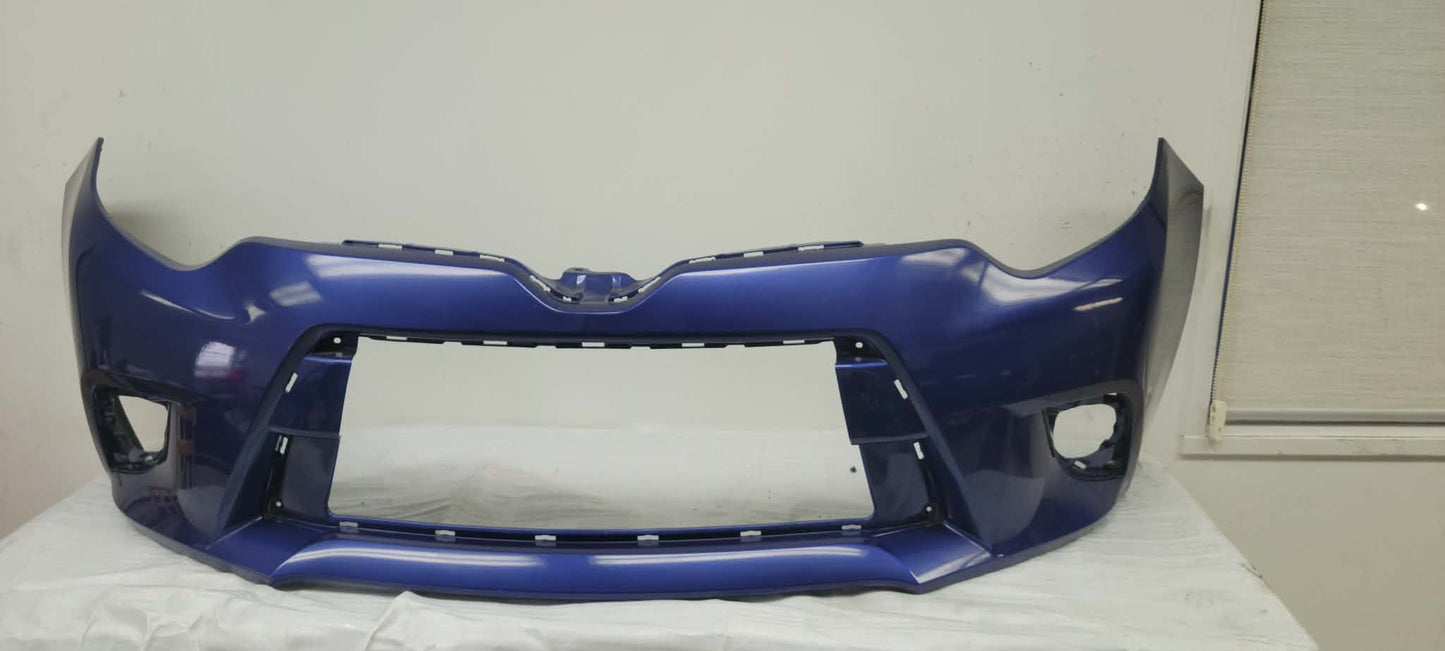 TOYOTA COROLLA 2014-2016 Front bumper cover CE|L|LE|LE ECO; w/o Chrome Grille Surround;