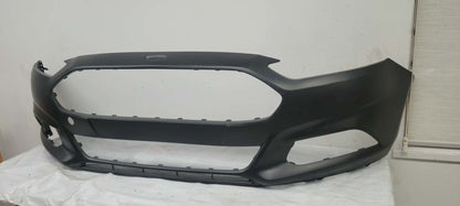Ford Fusion Front Bumper Cover 2013-2016  W/ Tow Hook, W/O Park Assist- Primed SE, Titanium, S, Hybrid, Energi