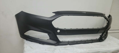 Ford Fusion Front Bumper Cover 2013-2016  W/ Tow Hook, W/O Park Assist- Primed SE, Titanium, S, Hybrid, Energi