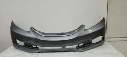 HONDA CIVIC 2013-2015 Front bumper cover Sedan; prime SILVER GREY