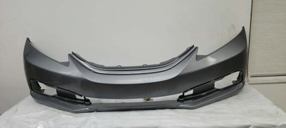 HONDA CIVIC 2013-2015 Front bumper cover Sedan; prime SILVER GREY