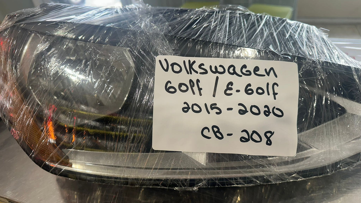 VOLKSWAGEN GOLF/ e-GOLF 2015-2020 Passenger Headlamp assy composite Halogen