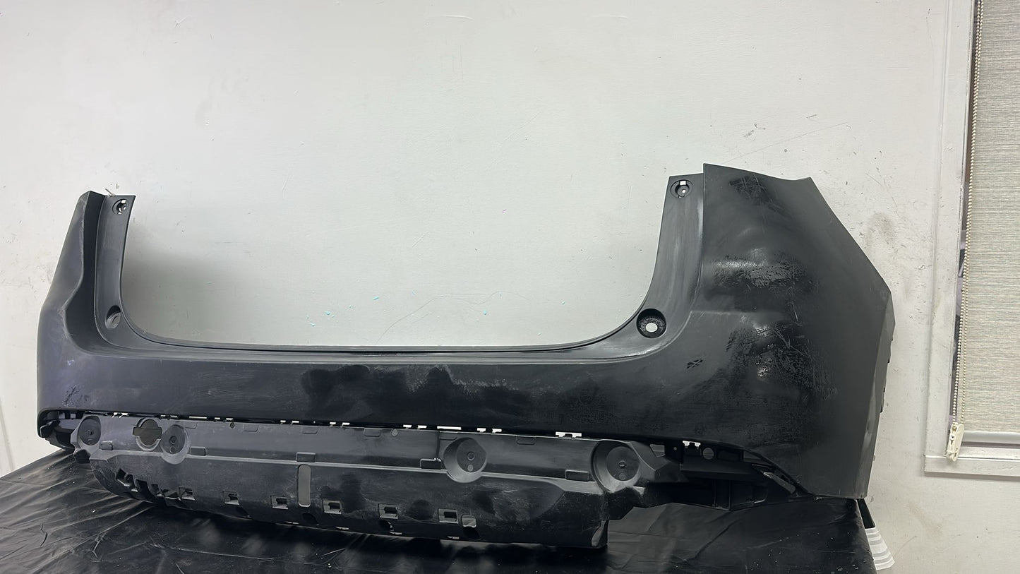 MAZDA CX-5 2022-2023 Rear bumper cover upper w/o Parking Sensors; Hiroshima Plant; prime