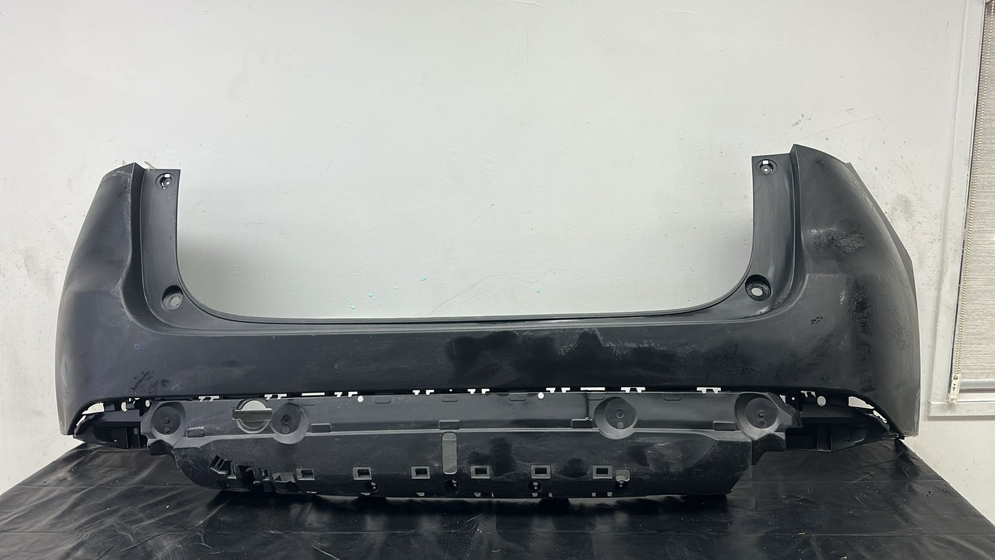 MAZDA CX-5 2022-2023 Rear bumper cover upper w/o Parking Sensors; Hiroshima Plant; prime