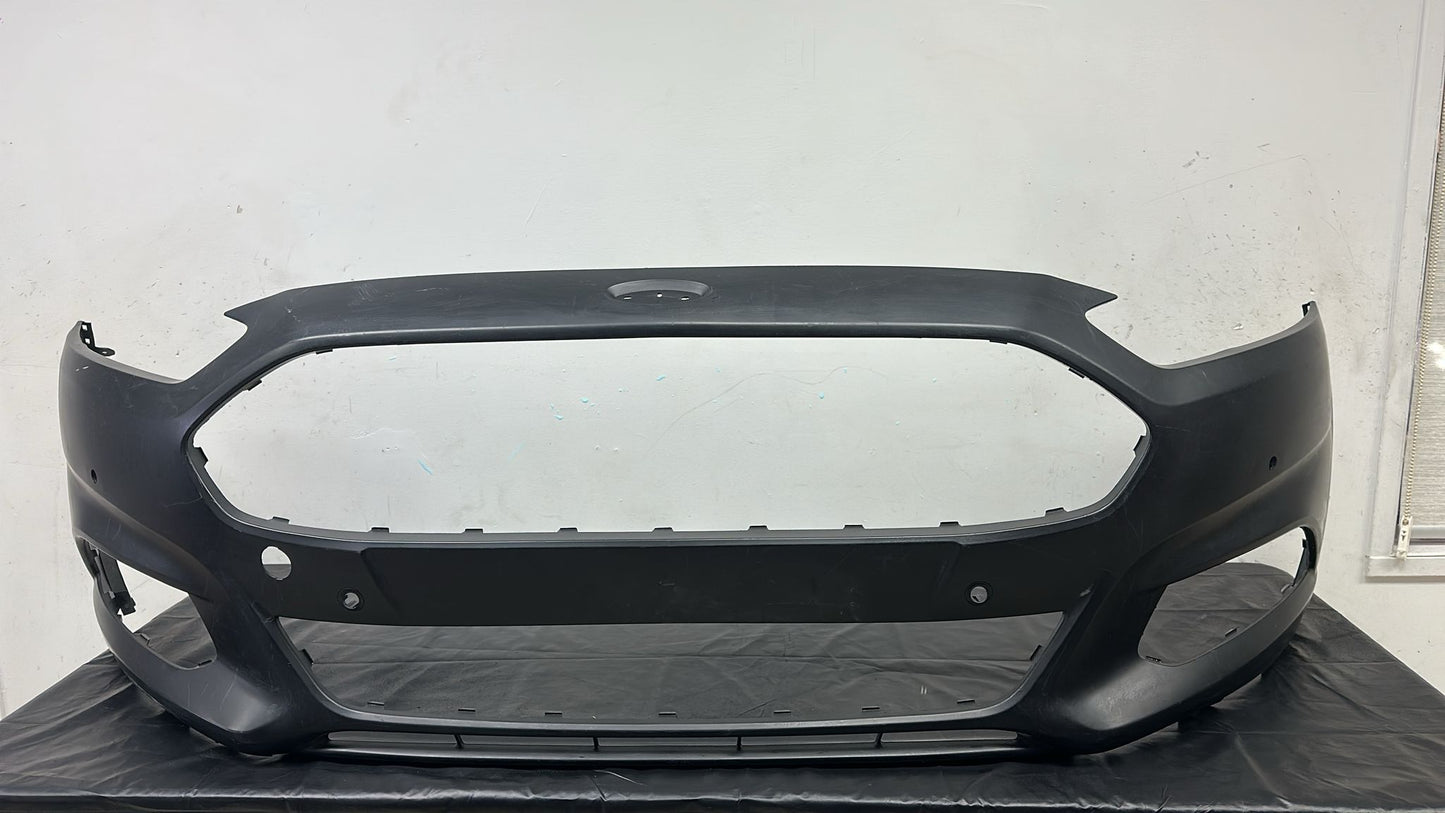 FORD FUSION 2013-2016 Front bumper cover w/Towing Hook; w/Active Park Assist; prime