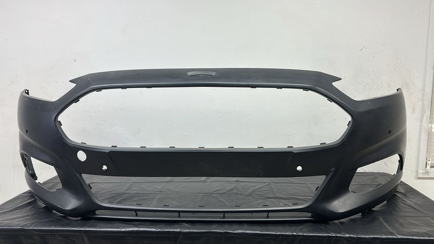 FORD FUSION 2013-2016 Front bumper cover w/Towing Hook; w/Active Park Assist; prime