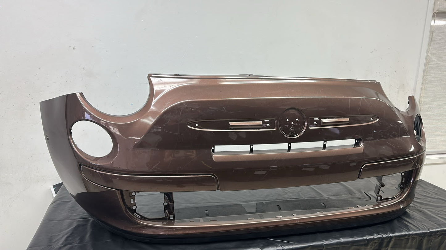 FIAT 500 Front bumper cover 2012 2017 W/O FOG LAMP