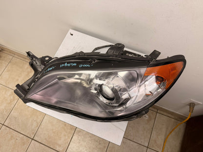 SUBARU IMPREZA 2006-2007 PASSENGER HEADLAMP ASSY