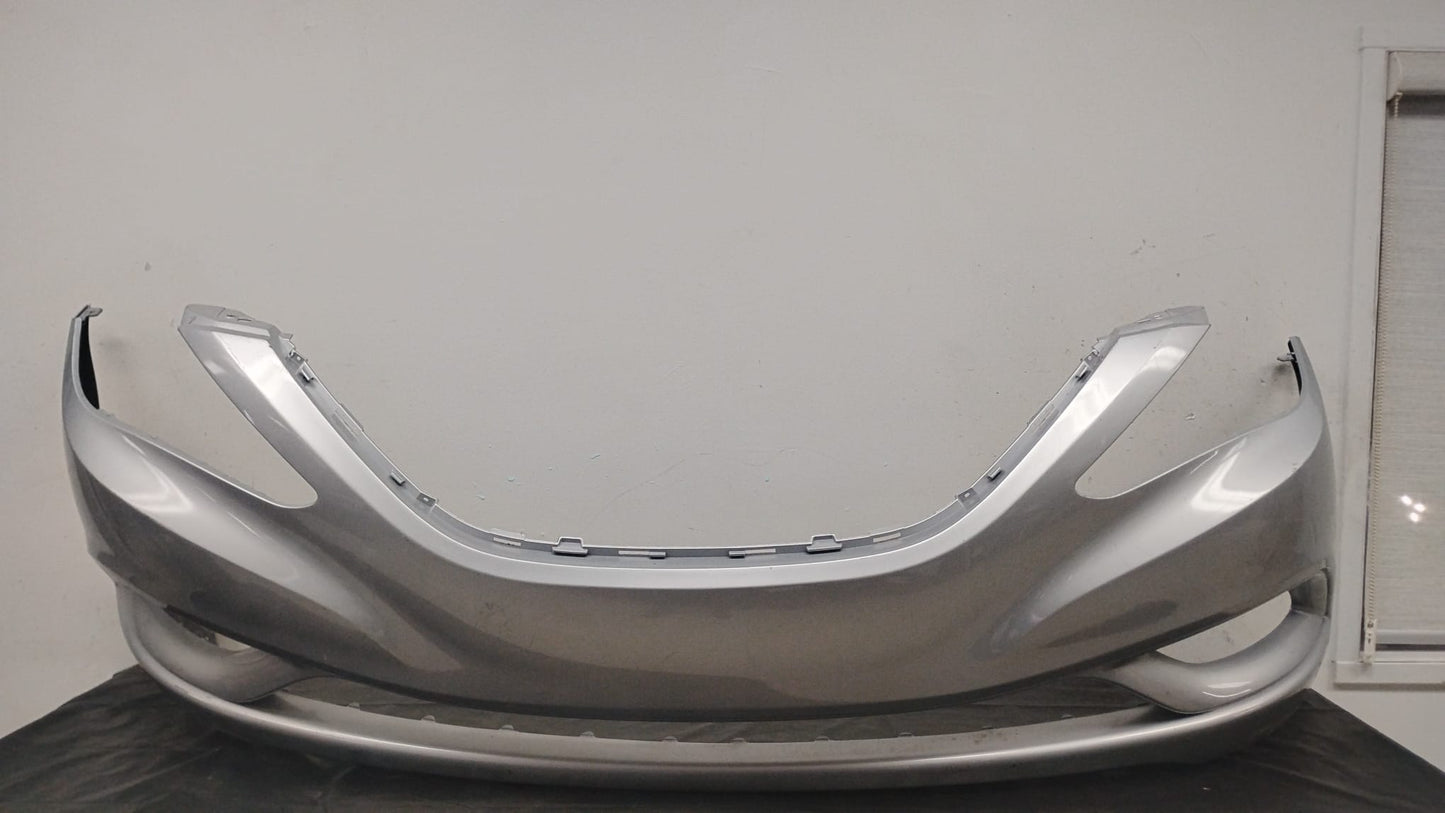 HYUNDAI SONATA 2011-2013 Front bumper cover Exc HYBRID; prime SILVER COLOR