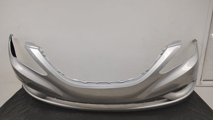 HYUNDAI SONATA 2011-2013 Front bumper cover Exc HYBRID; prime SILVER COLOR