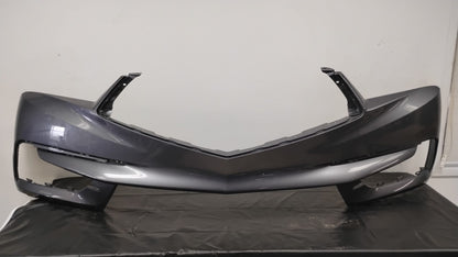 ACURA MDX 2017-2020 Front bumper cover SILVER GREY  w/o H/Lamp Washers; w/o Parking Sensors; prime