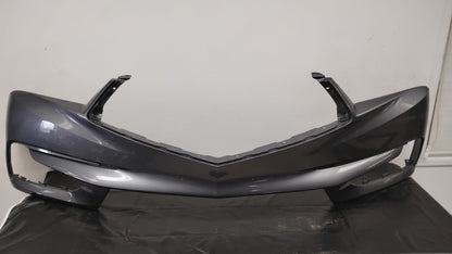 ACURA MDX 2017-2020 Front bumper cover SILVER GREY  w/o H/Lamp Washers; w/o Parking Sensors; prime
