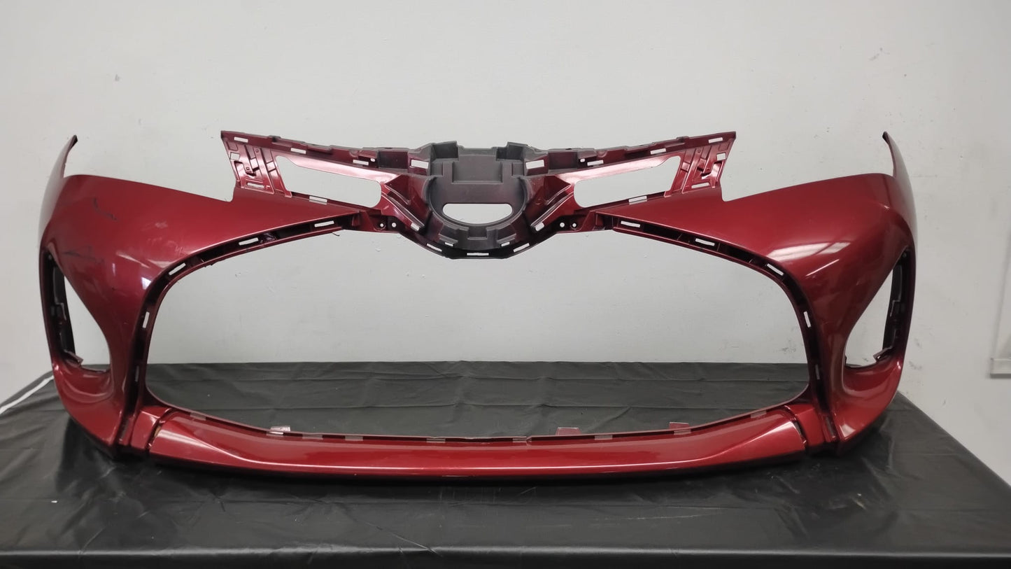 TOYOTA YARIS 2015 2017 Front bumper cover H/B; prime OCASION!!