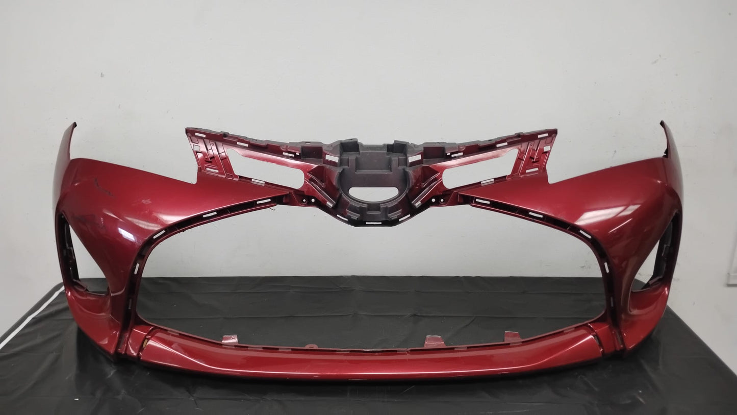 TOYOTA YARIS 2015 2017 Front bumper cover H/B; prime OCASION!!