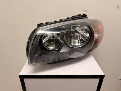 BMW 128i 2008-2012 Driver Headlamp lens/housing E88/Halogen/Convertible