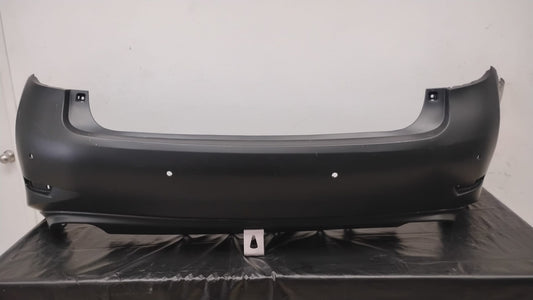 LEXUS ES350 2013-2015 Rear bumper cover w/Parking Sensors; prime