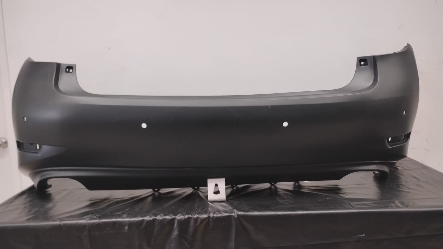 LEXUS ES350 2013-2015 Rear bumper cover w/Parking Sensors; prime