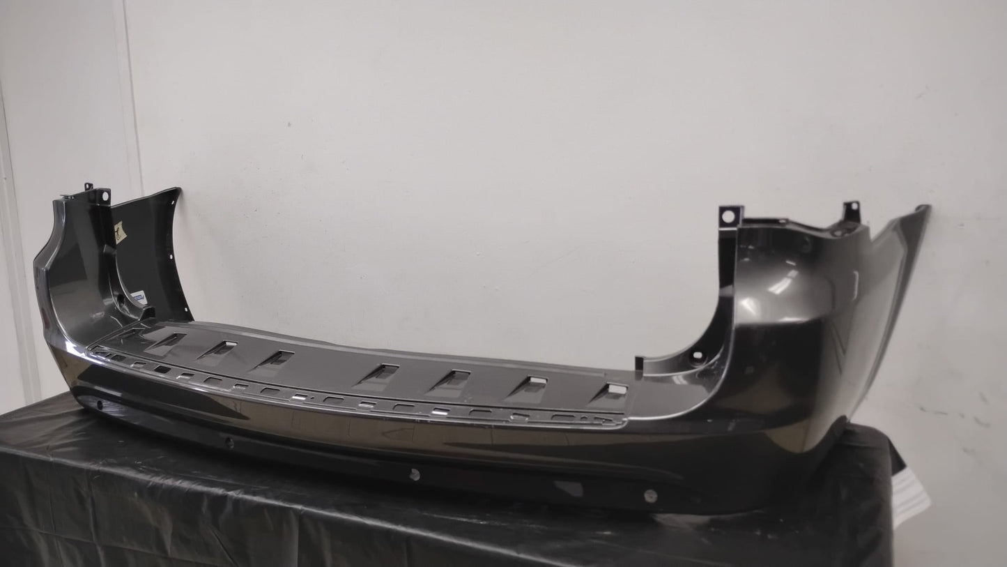 CHRYSLER TOWN & COUNTRY 2011-2016 Rear bumper cover w/Blind Spot Sensor; prime SILVER GREY