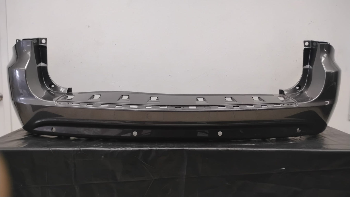 CHRYSLER TOWN & COUNTRY 2011-2016 Rear bumper cover w/Blind Spot Sensor; prime SILVER GREY