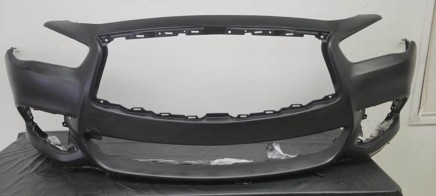 INFINITI QX60 2016-2020 Front bumper cover w/o Object Sensors; prime