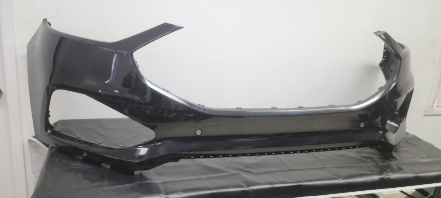 Front Bumper Upper Ford Edge  BLACK COLOR W/6 Sensor W/O Tow Hook 2019-2024