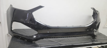 Front Bumper Upper Ford Edge  BLACK COLOR W/6 Sensor W/O Tow Hook 2019-2024