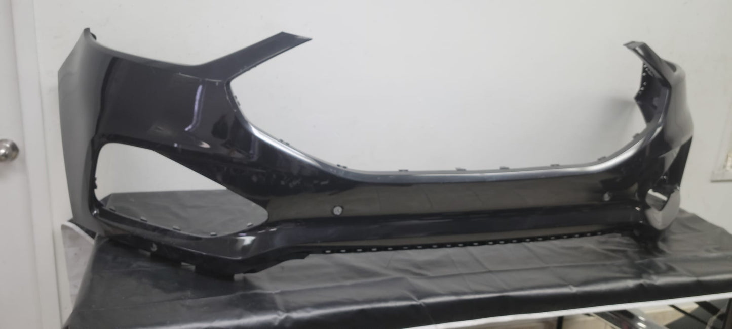 Front Bumper Upper Ford Edge  BLACK COLOR W/6 Sensor W/O Tow Hook 2019-2024