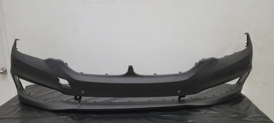 BMW 530e/530i/540i 2017-2020 Front bumper cover G30; Sedan; w/o M Pkg; w/PDC; w/Park Assist; prime