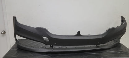 BMW 530e/530i/540i 2017-2020 Front bumper cover G30; Sedan; w/o M Pkg; w/PDC; w/Park Assist; prime
