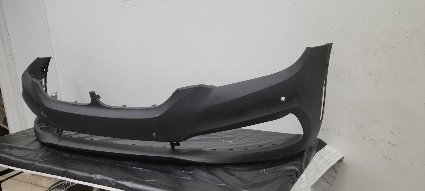 BMW 530e/530i/540i 2017-2020 Front bumper cover G30; Sedan; w/o M Pkg; w/PDC; w/Park Assist; prime