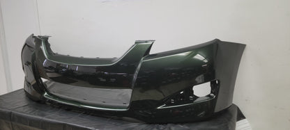 TOYOTA MATRIX 2009-2014 Front bumper GREEN COLOR cover w/o Spoiler Holes; w/o Fog Lamps; Prime; Black Canada