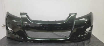 TOYOTA MATRIX 2009-2014 Front bumper GREEN COLOR cover w/o Spoiler Holes; w/o Fog Lamps; Prime; Black Canada